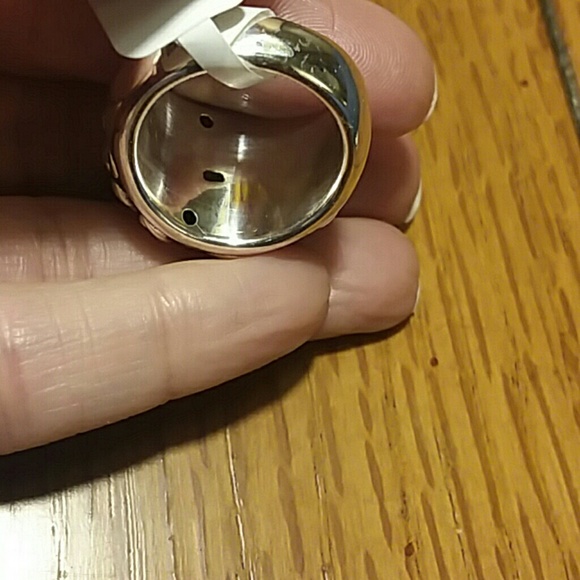 💃STERLING SILVER FLOWER RING - Picture 7 of 8